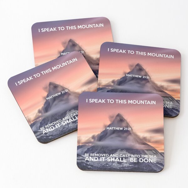 Item preview, I speak to this mountain: be removed and cast into the sea designed and sold by Warih.