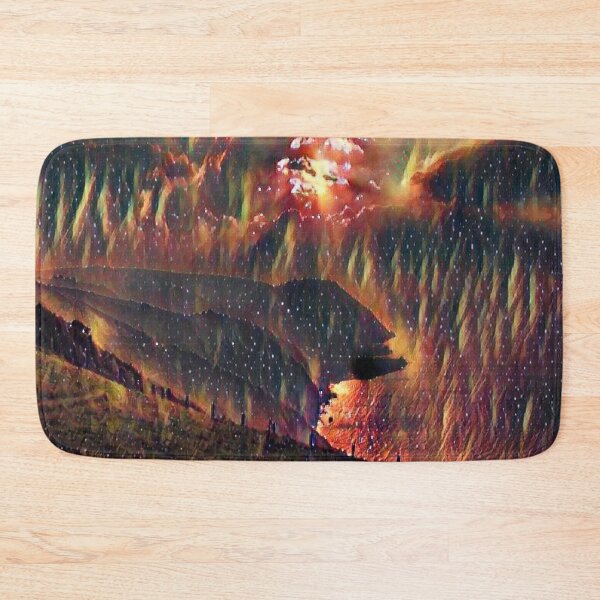 Item preview, Exmoor national park abstract  designed and sold by TrippyEarth.