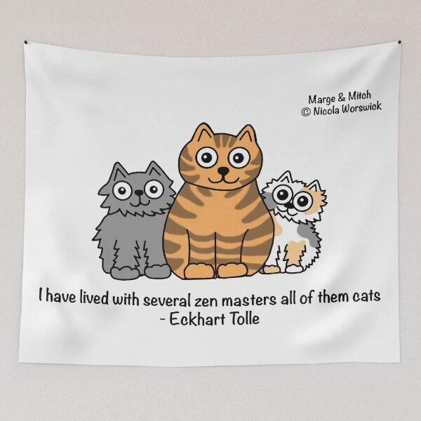 Item preview, I lived with several zen masters all of them cats designed and sold by Scat the cat.