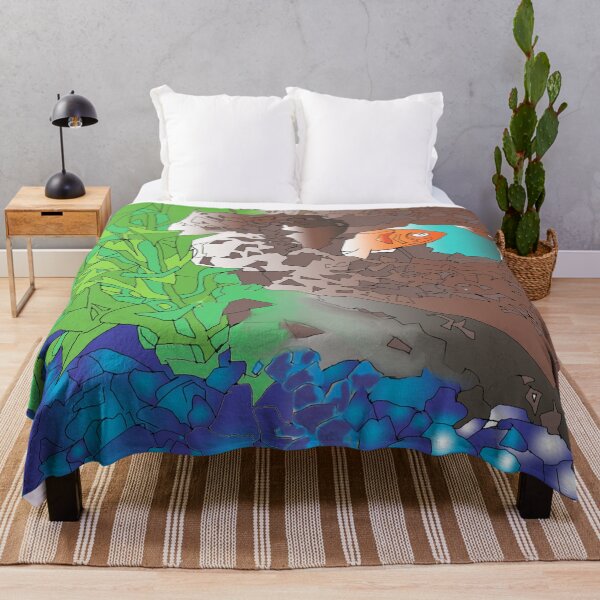 Item preview, fish in a fish tank contemporary cubism designed and sold by SoniasArtwork.
