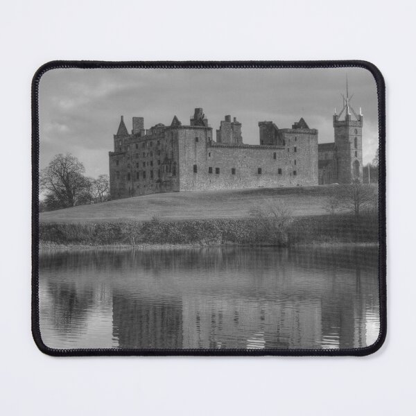 Item preview, Palace and Church by the Loch - B&W designed and sold by tomg.