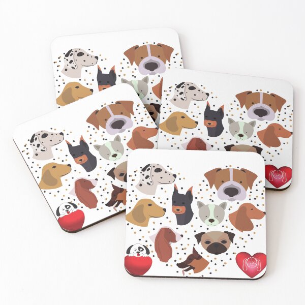 Item preview, Cute Puppy and Dogs Mixed Breed Pattern - Childish Pattern designed and sold by branaghbel.