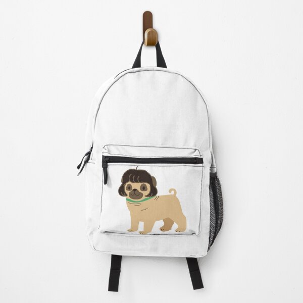 Item preview, Pug dog with a wig hair designed and sold by LewisRichie.