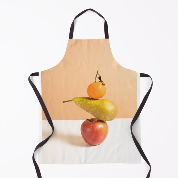 Item preview, 'Apple, pear & mandarin' Fruit still life (standing) designed and sold by Apri-and-Co.