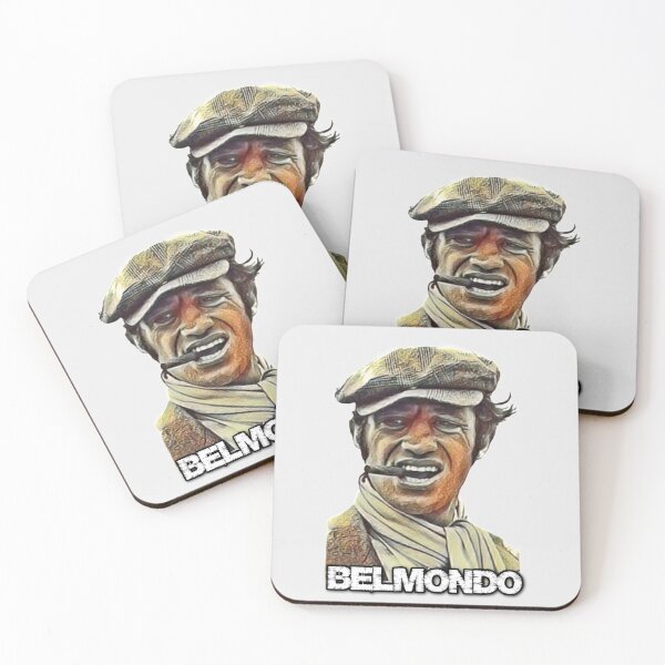 Item preview, Jean-Paul Belmondo Portrait designed and sold by EinsamerBaum.