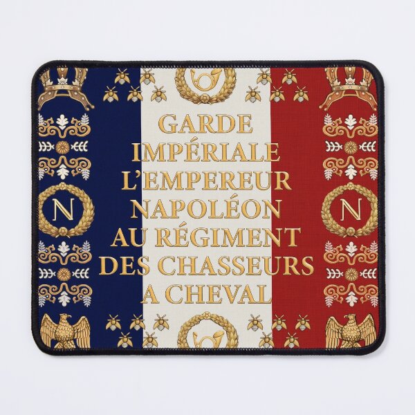 Napoleonic French flag of the Chasseurs A cheval de la Garde