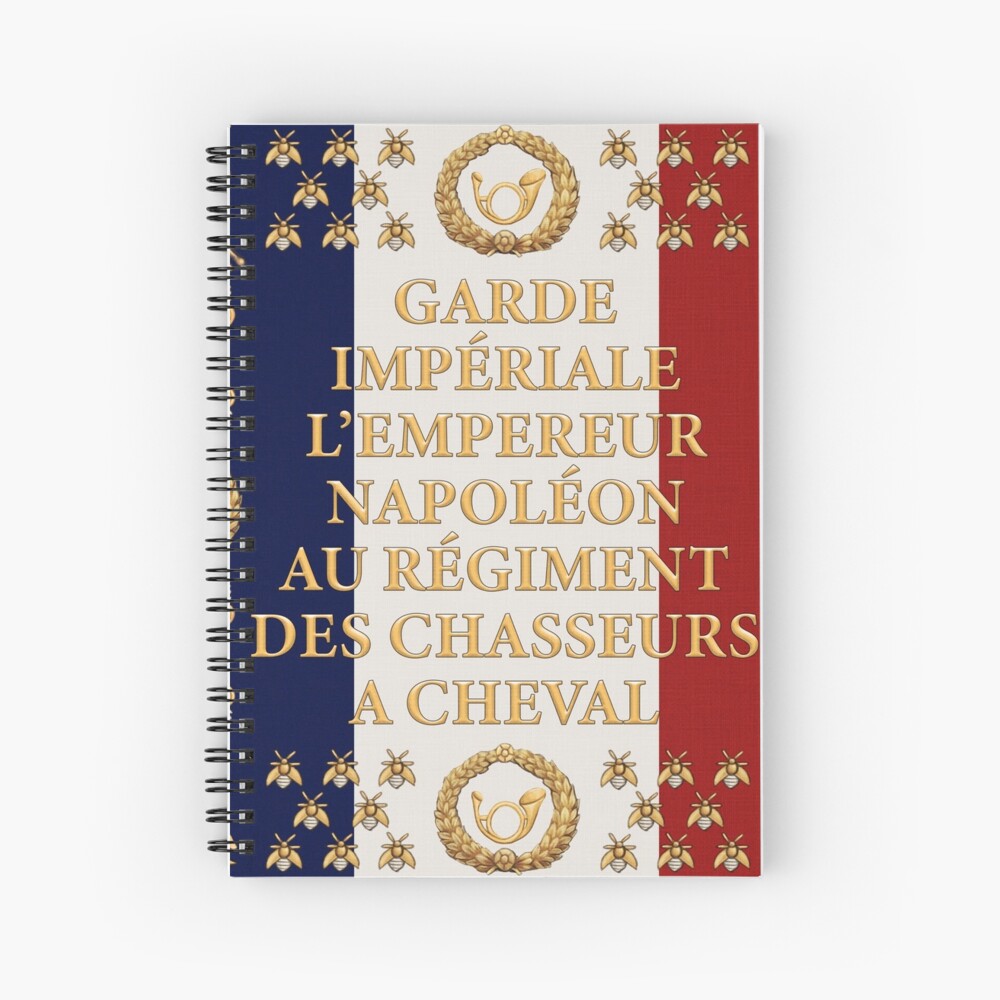 Napoleonic French flag of the Chasseurs A cheval de la Garde