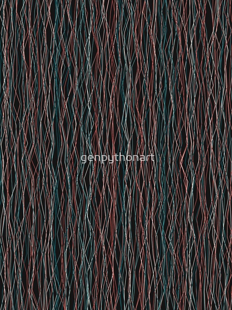 Thumbnail 4 of 4, iPhone Case, Lines 2 designed and sold by genpythonart.