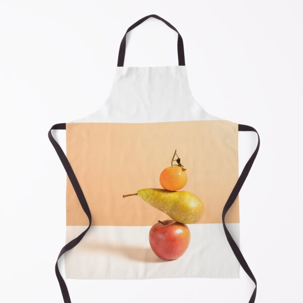 Item preview, 'Apple, pear & mandarin' Fruit still life (landscape) designed and sold by Apri-and-Co.
