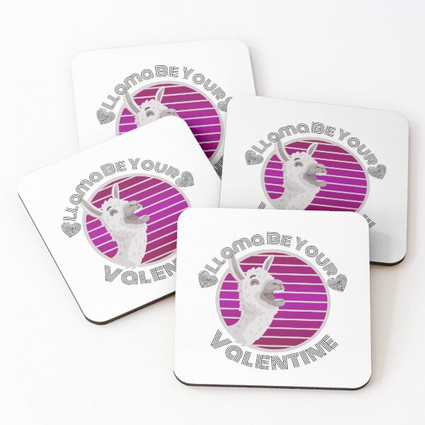 Item preview, Llama Be Your Valentine- Funny llama it laugh  designed and sold by AmeliaStore1.