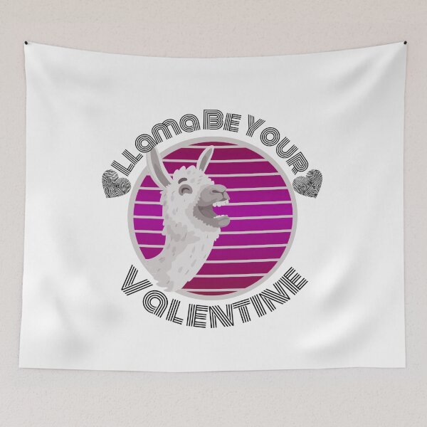 Item preview, Llama Be Your Valentine- Funny llama it laugh  designed and sold by AmeliaStore1.