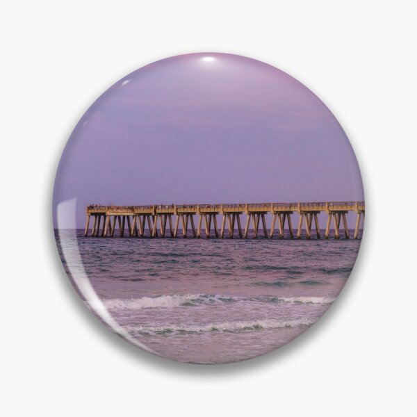 Item preview, Navarre Beach Pier Twilight Morning designed and sold by mljdwhite.