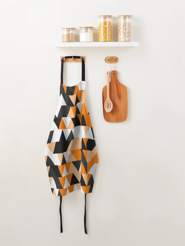 Thumbnail 4 of 6, Apron, Triangles 1 designed and sold by genpythonart.