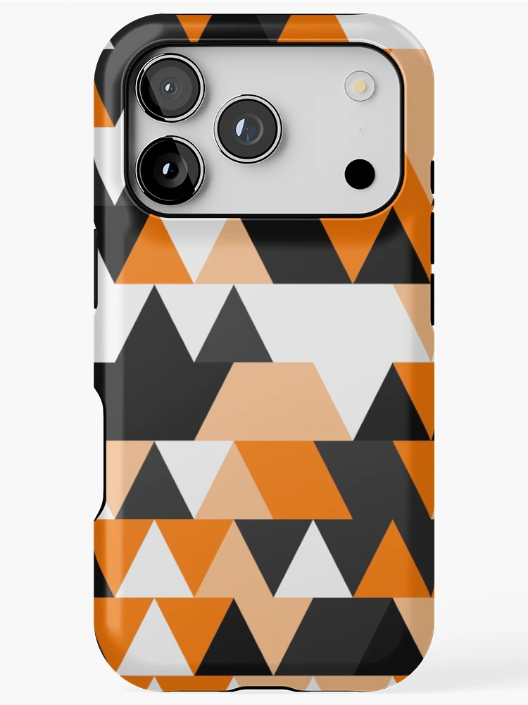 Thumbnail 1 of 4, iPhone Case, Triangles 1 designed and sold by genpythonart.