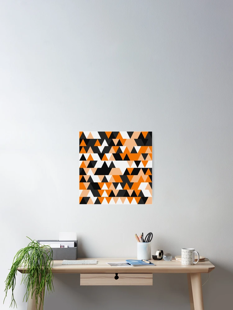 Thumbnail 2 of 3, Poster, Triangles 1 designed and sold by genpythonart.