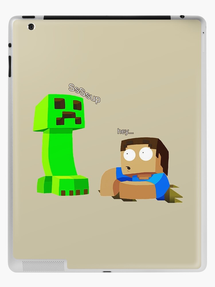 Minecraft Enderman and Creeper iPad Case & Skin for Sale by ddkart