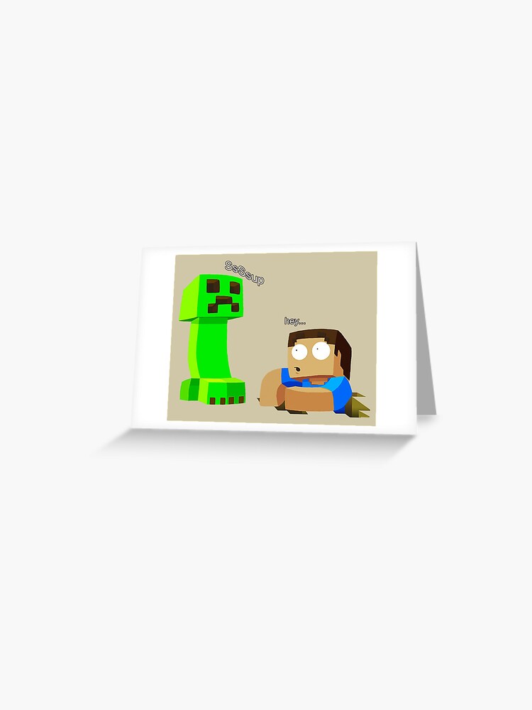 Minecraft Enderman and Creeper Poster for Sale by ddkart