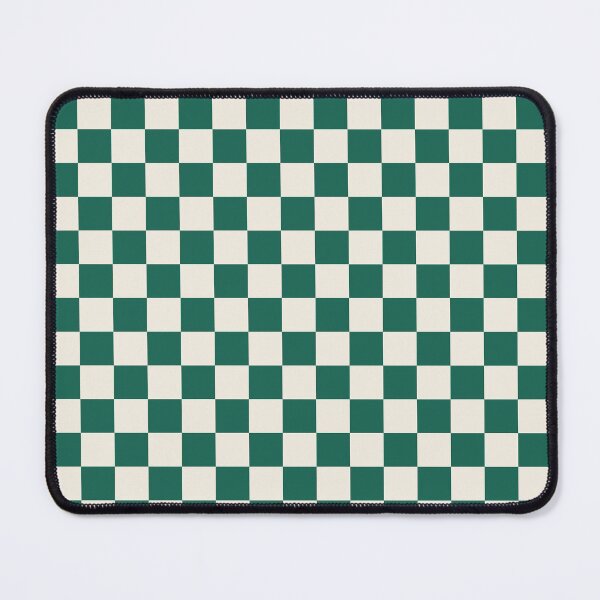 Item preview, Checkerboard - Emerald Green & Cream designed and sold by Epitome Girl.