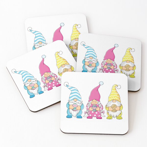 Item preview, THREE ESATER GNOMES HOLDING EGGS designed and sold by GamaArtDesign.
