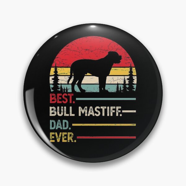 Item preview, Vintage Best Bull Mastiff Dad Ever designed and sold by rafaeltto.