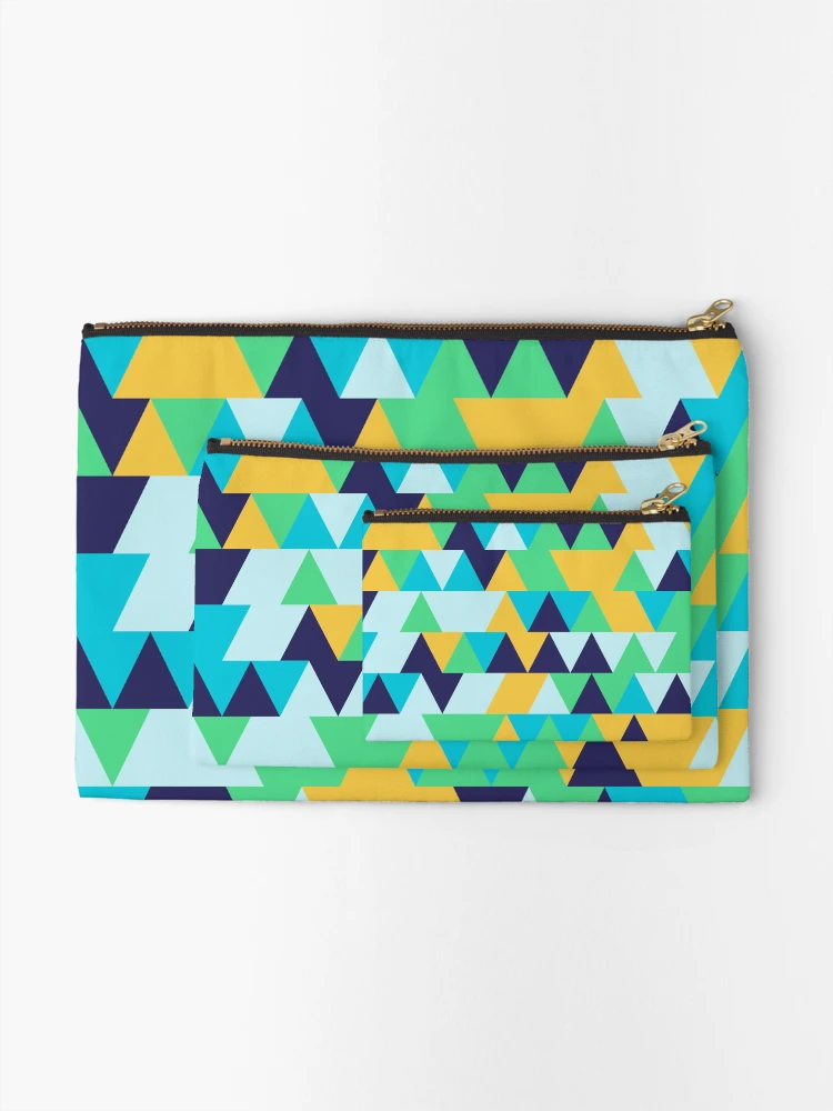 Aperçu 2 sur 4. Pochette avec l'œuvre Triangle 3 créée et vendue par genpythonart.