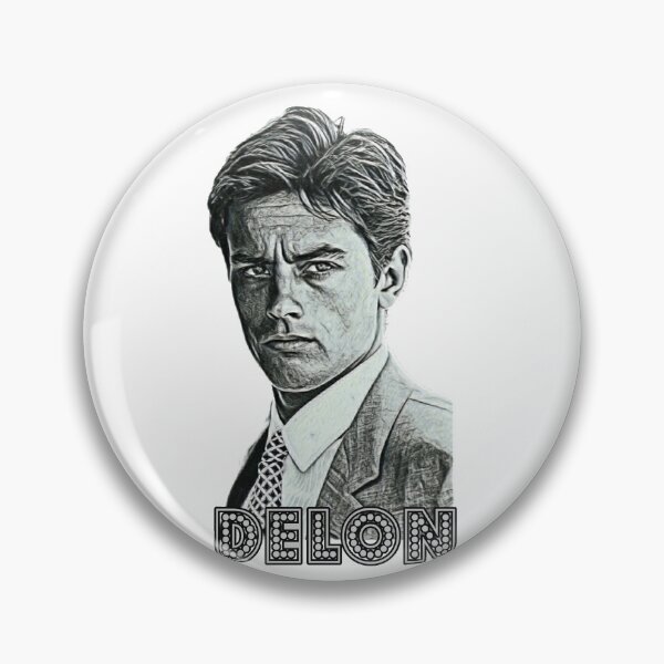 Item preview, Alain Delon Portrait designed and sold by EinsamerBaum.