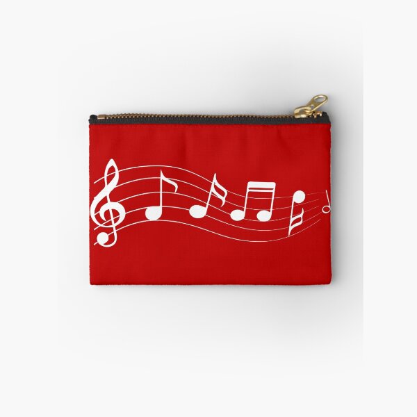 Item preview, White musical notes silhouette designed and sold by AdiDsgn.