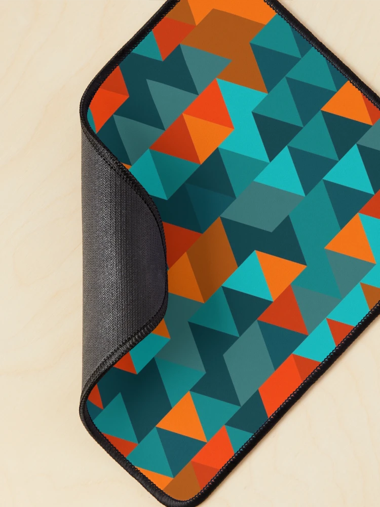 Thumbnail 2 of 5, Mouse Pad, Triangles 4 designed and sold by genpythonart.