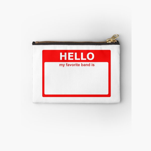 Item preview, Hello My Favorite Band Is designed and sold by VinylSymphony.