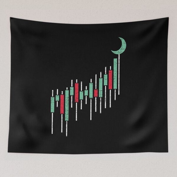 Item preview, Crypto Trading Hodl Stock Chart To The Moon Shirt, I'd Rather Be Trading, Crypto Investor Shirt, Crypto Trader Gift, Gift For Stock Market designed and sold by aymob.