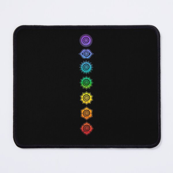 Item preview, Rainbow Chakras, Buddhism, Yoga, Cosmic Energy Centers designed and sold by nitty-gritty.