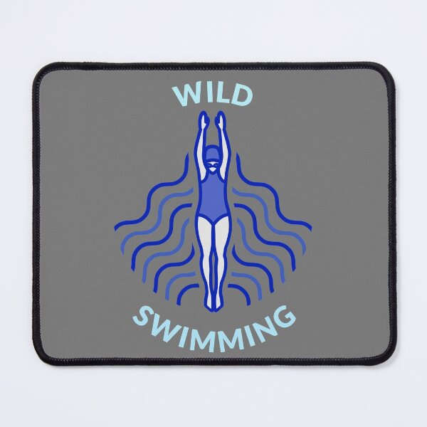 Item preview, Wild Swimming - Light Blue - Graphic and Text - Wild Swimming Tees designed and sold by WildSwimming.