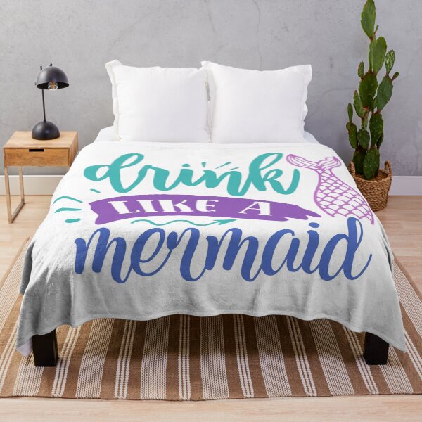 Item preview, drink like a mermaid designed and sold by Best-Designers.