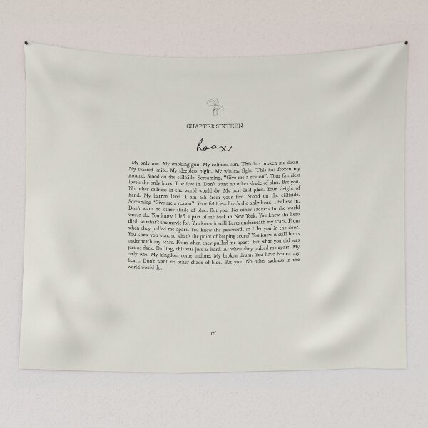 Item preview, Hoax Lyrics designed and sold by queseraseraa.