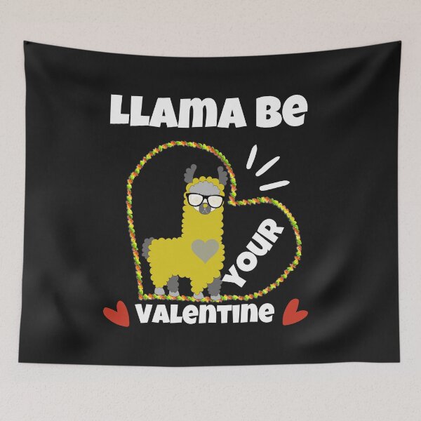 Item preview, Llama Be Your Valentine- Funny Llama Loves  designed and sold by AmeliaStore1.