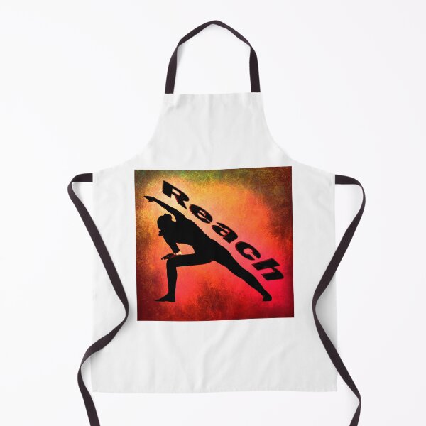 Item preview, Yoga Poses - Red Background Reach designed and sold by SadSacDesigns.