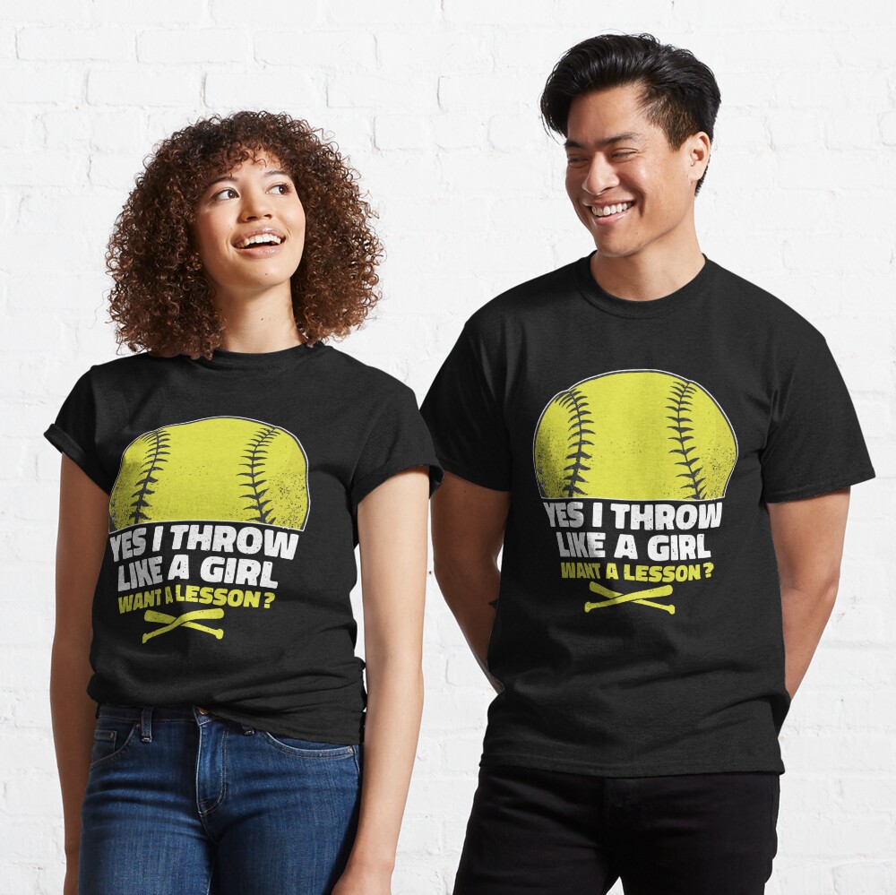 Cute Crazy Softball Pitcher Softball Player T-Shirt – Teezou Store