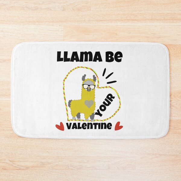 Item preview, Llama Be Your Valentine- Funny Llama Loves  designed and sold by AmeliaStore1.