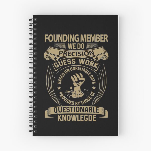 Item preview, Founding Member T Shirt - We Do Precision Job Gift Item Tee designed and sold by paneczkopat.