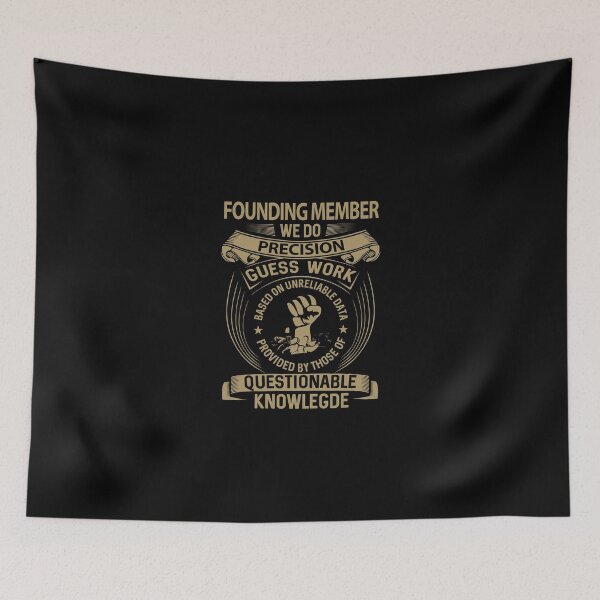 Item preview, Founding Member T Shirt - We Do Precision Job Gift Item Tee designed and sold by paneczkopat.