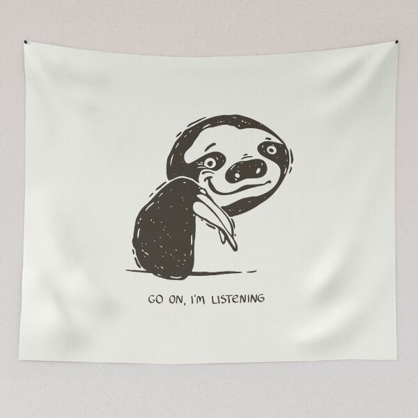 Item preview, Go on, i'm listening designed and sold by Zhivova.