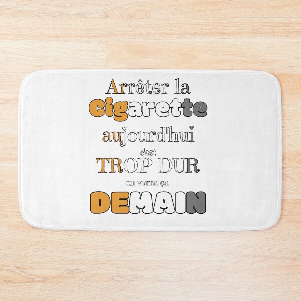 Item preview, Gift Humor Resolution Stop Cigarette Tobacco designed and sold by RomualdGR.