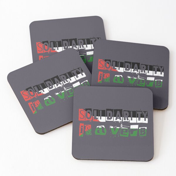 Item preview, Solidarity is a verb designed and sold by libtarts.