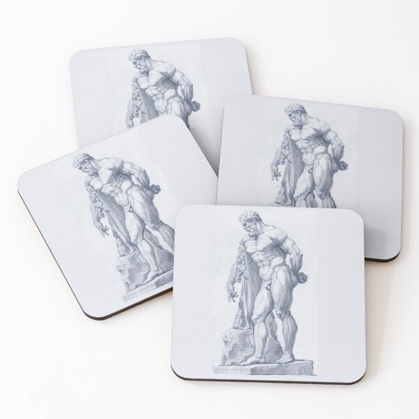 Item preview, Hercules Farnese poster | Hercules Farnese t-shirt | Hercules Farnese old poster  designed and sold by KARTICK DUTTA.