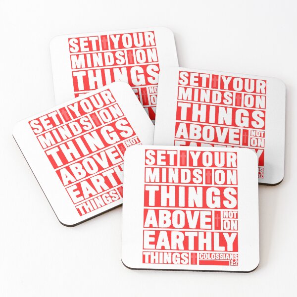 Item preview, Colossians 3:2 Set Your Minds designed and sold by plushism.