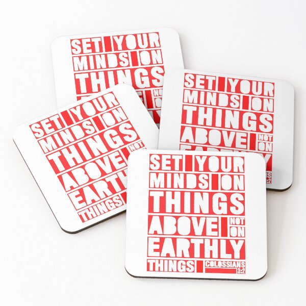 Item preview, Colossians 3:2 Set Your Minds designed and sold by plushism.