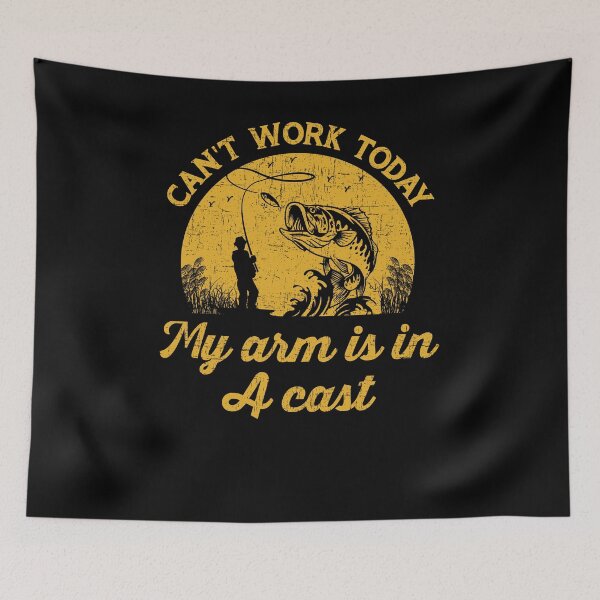 Item preview, Can't Work Today My Arm Is In A Cast Shirt, Fishing Shirt, Fishing Lover Shirt, Fisherman Gift, Present For Fisherman, Fishing Hobby Shirt designed and sold by aymob.