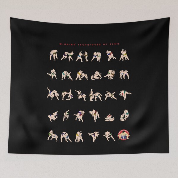 Item preview, Kimarite — Winning Techniques of Sumo Classic designed and sold by LauraAlvarez01.