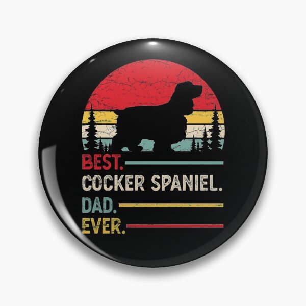 Item preview, Vintage Best Cocker Spaniel Dad Ever designed and sold by rafaeltto.