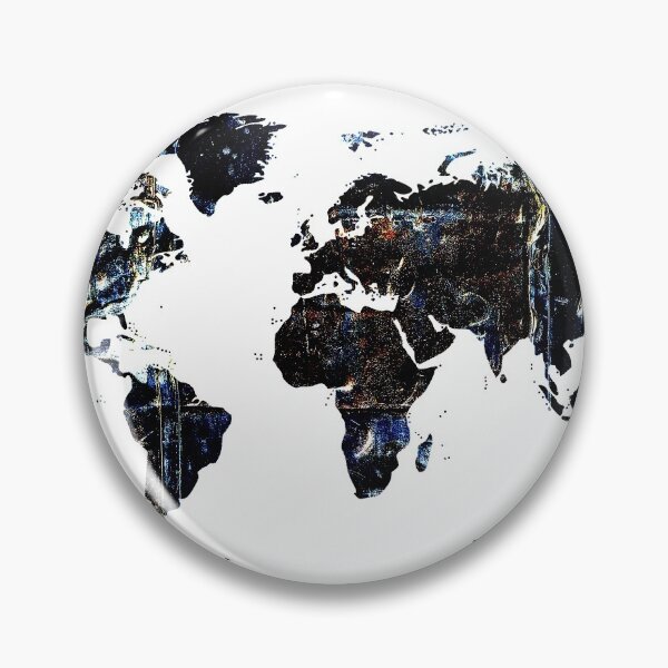 Item preview, World map poster designed and sold by 2MB-.